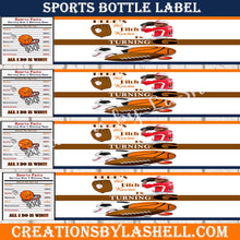 Load image into Gallery viewer, Sports Drink Labels Printable | All Star Sports Drink Labels Template | Sports Party Favors | Sports Drink Wrappers  | AS1