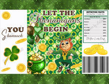 Load image into Gallery viewer, Saint Patricks Day Chip Bags Instant Download | St. Patty's Day Chip Bags Printable | St. Patrick's Day Party Favors Template | SP2