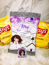 Load image into Gallery viewer, First Communion Chip bag Template | 1st Communion Chip Bag Printable | Christening Chip Bag Digital File