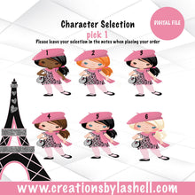 Load image into Gallery viewer, Paris Theme Candy Bar Wrappers Digital File | Paris Chocolate Candy Bar Wrappers Printable | BD4