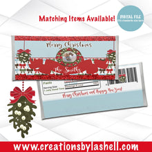 Load image into Gallery viewer, Christmas Candy Bar Wrappers Digital File | Christmas Chocolate Bar Wrappers Printable | Christmas Party Favors | C1