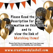 Load image into Gallery viewer, Graduation Chip Bags Template | Graduation Chip Bags Printable | Orange and Black Graduation Chip Bag File | Graduation Party Favors | G4