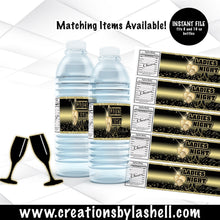 Load image into Gallery viewer, Ladies Night Water Bottle Labels Instant Download | Girl's Night Water Bottle Labels Printable | Ladies Night Favors | L2