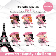 Load image into Gallery viewer, Paris Water Bottle Labels Digital File | Paris Theme Drink Labels Printable | Paris Party Favors Template | BD4