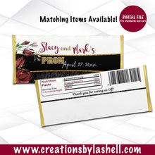 Load image into Gallery viewer, Prom Candy Bar Wrappers Printable | Prom Chocolate Bar Wrappers Template | Prom Sendoff Favors | P1