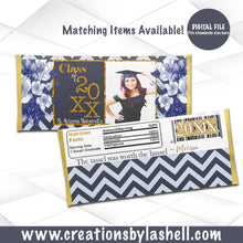 Load image into Gallery viewer, Graduation Candy Bar Wrapper Printable | Graduation Chocolate Bar Wrapper | G3