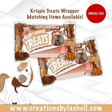 Load image into Gallery viewer, Western Krispie Treat Wrappers Printable | Western Party Favors Template | Cowboy Krispie Treats Digital File | BD6