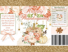 Load image into Gallery viewer, Thanksgiving Chip Bags Instant Download | Thanksgiving Chip Bag Printable | Fall Chip Bags Template | TG1