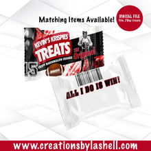 Load image into Gallery viewer, Football Krispie Treats Printable | Sports Theme Krispie Treats Template | Football Favors Digital File | F1