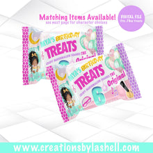 Load image into Gallery viewer, Slumber Party Krispie Treats Printable Sleep Over Krispie Treats Template Slumber Party Favors Digital File SP1