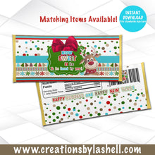 Load image into Gallery viewer, Christmas How Sweet It Is To Be Loved By You Candy Bar Wrapper Instant Download C4