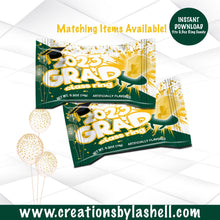 Load image into Gallery viewer, Graduation Candy Ring Wrapper Instant Download | Candy Ring Printable | Candy Ring Template | G8