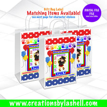 Load image into Gallery viewer, Preschool Graduation Gift Bag Digital File | Preschool Graduation Favors Bag Label Printable | Pre K Graduation Gift Bags Template | G9