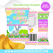 Load image into Gallery viewer, Easter Basket Stuffers Bundle Instant Download Easter Favors Bundle Templates Easter Bunny Favors Printable E1