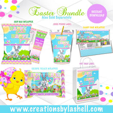 Load image into Gallery viewer, Easter Basket Stuffers Bundle Instant Download Easter Favors Bundle Templates Easter Bunny Favors Printable E1