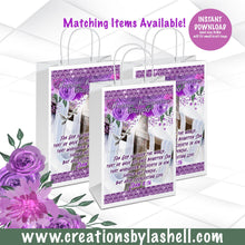 Load image into Gallery viewer, Resurrection Gift Bag Label Instant Download | Easter Treat Bag Label Template | Easter Gift Bag Printable | E4