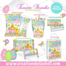 Load image into Gallery viewer, Easter Basket Stuffers Bundle Instant Download Easter Favors Bundle Templates Easter Party Favors Printable E3