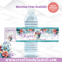 Load image into Gallery viewer, Mother's Day Favors Bundle Instant Download Mother's Day Templates Bundle Floral Mother's Day Favors Printable M3