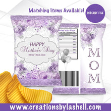 Load image into Gallery viewer, Mother's day Chip Bags Instant Download Mother's day favors Printable M1