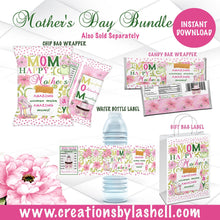 Load image into Gallery viewer, Mother's Day Favors Bundle Instant Download Mother's Day Favors Printable Bundle Pink Mother's Day Treats Printable M4