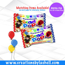 Load image into Gallery viewer, Preschool Graduation Candy Ring Printable | Graduation Candy Ring Wrapper Digital File | | Pre K Candy Ring Favors | G9