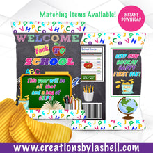 Load image into Gallery viewer, Back to School Chip Bags Instant Download | School Chip bag Printable | All That and a Bag of Chips | Back to School Favors | S1