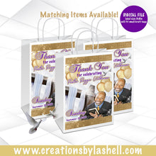Load image into Gallery viewer, Pastoral Anniversary Gift Bag Digital File Church Gift Bag Labels Printable Pastor Favors Bag PC1