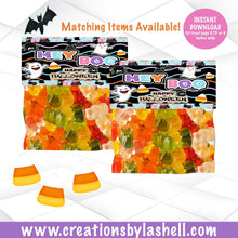 Load image into Gallery viewer, Halloween Treat Bag Topper Instant Download | Trick or Treat Goodie Bag Topper Printable for kids | Halloween Party Favor | H3