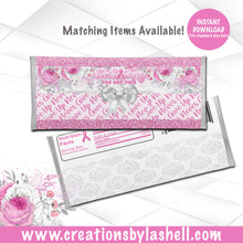 Load image into Gallery viewer, Breast Cancer Awareness Party Labels Bundle Instant Download Breast Cancer Awareness Month Favors Printable BC1
